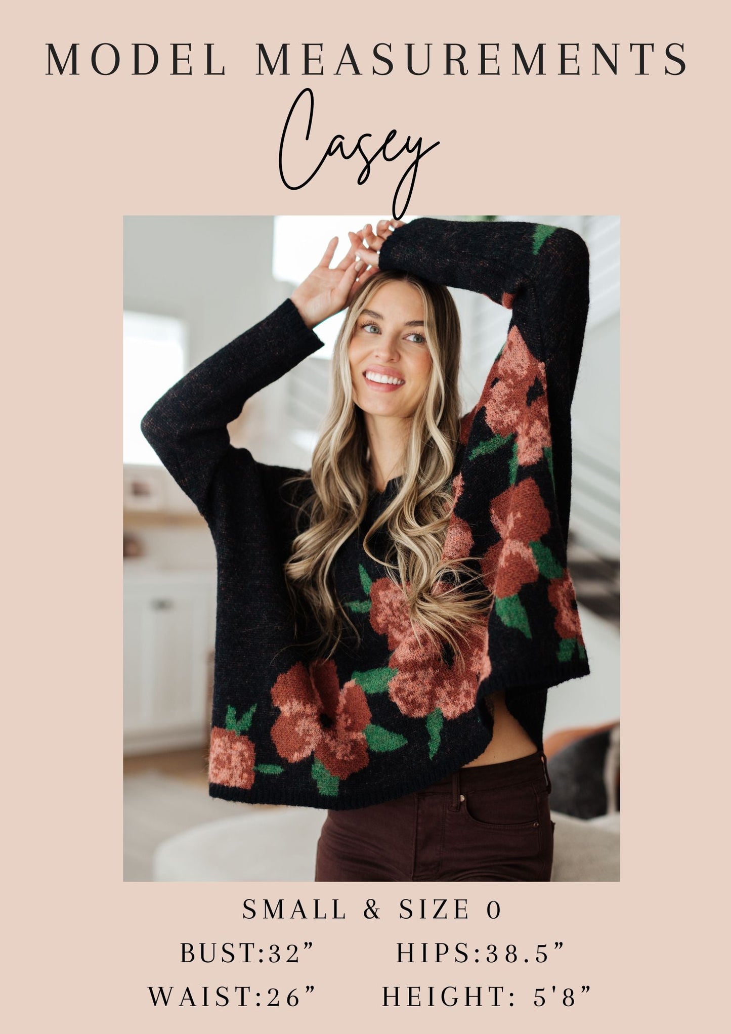 One Stitch at a Time Pullover in Black